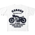 キッズモード某の武骨なバイクデザイン All-Over Print T-Shirt