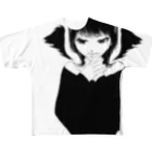 あいまゆらの店の白黒天悪 All-Over Print T-Shirt