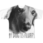 くーりーの犬シリーズ フルグラフィックTシャツ