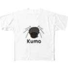 MrKShirtsのKumo (クモ) 色デザイン フルグラフィックTシャツ