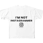 BUENA VIDAのi'm not instagrammer フルグラフィックTシャツ