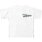 GreenSpecialの筆文字　名古屋大学　名大 All-Over Print T-Shirt