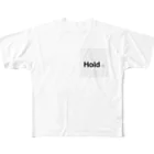 Hold Meのシンプルイズマイライフ フルグラフィックTシャツ