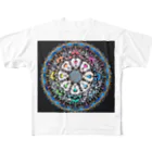 宇宙曼荼羅shop らいとラインのアクエリアスの天使たち All-Over Print T-Shirt