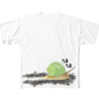 くいなの母のあおみおかたにし All-Over Print T-Shirt