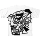 みッくスの〜不思議シリーズ〜モノクロ❹ All-Over Print T-Shirt