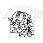 みッくスの〜不思議シリーズ〜モノクロ❺ All-Over Print T-Shirt