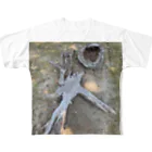 Mitsuyoの根っこ宇宙人。/Tree root alien All-Over Print T-Shirt