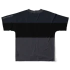 HAVE A BIKE DAY. ＠ SUZURIのHABDmoto(black/red) フルグラフィックTシャツの背面