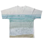 ritoufanの夕方の海 All-Over Print T-Shirt :back