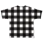 akatsuki-designの弁慶格子 フルグラフィックTシャツの背面