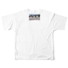 遠のヘルシンキの亀 All-Over Print T-Shirt :back