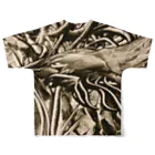 キモグラフィック屋さん － Unconscious Art －の無意識Ｃ フルグラフィックTシャツの背面