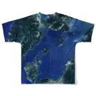 WEAR YOU AREの鹿児島県 出水郡 フルグラフィックTシャツの背面