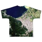 WEAR YOU AREの北海道 小樽市 フルグラフィックTシャツの背面