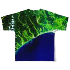 WEAR YOU AREの北海道 白糠郡 フルグラフィックTシャツの背面