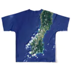 WEAR YOU AREの鹿児島県 熊毛郡 フルグラフィックTシャツの背面