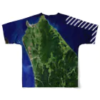 WEAR YOU AREの北海道 天塩郡 フルグラフィックTシャツの背面