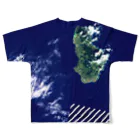 WEAR YOU AREの鹿児島県 大島郡 フルグラフィックTシャツの背面