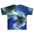 WEAR YOU AREの長崎県 雲仙市 フルグラフィックTシャツの背面