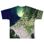 WEAR YOU AREの北海道 石狩市 フルグラフィックTシャツの背面