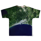 WEAR YOU AREの北海道 苫小牧市 フルグラフィックTシャツの背面