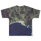 WEAR YOU AREの北海道 釧路市 フルグラフィックTシャツの背面