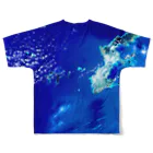 WEAR YOU AREの沖縄県 島尻郡 All-Over Print T-Shirt :back