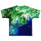 WEAR YOU AREの広島県 福山市 フルグラフィックTシャツの背面