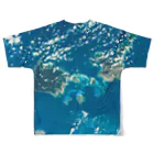 WEAR YOU AREの沖縄県 八重山郡 All-Over Print T-Shirt :back