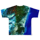 WEAR YOU AREの宮崎県 Unnamed Road フルグラフィックTシャツの背面