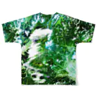 WEAR YOU AREの群馬県 吾妻郡 フルグラフィックTシャツの背面