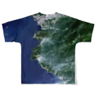 WEAR YOU AREの和歌山県 日高郡 Tシャツ 両面 フルグラフィックTシャツの背面