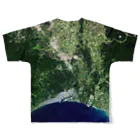 WEAR YOU AREの北海道 千歳市 Tシャツ 両面 All-Over Print T-Shirt :back
