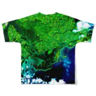 WEAR YOU AREの北海道 厚岸郡 Tシャツ 両面 All-Over Print T-Shirt :back