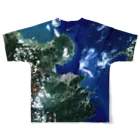 WEAR YOU AREの大分県 国東市 Tシャツ 両面 フルグラフィックTシャツの背面