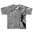 WEAR YOU AREの東京都 港区 Tシャツ 両面 All-Over Print T-Shirt :back