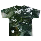 WEAR YOU AREの山梨県 都留市 Tシャツ 両面 All-Over Print T-Shirt :back