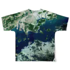 WEAR YOU AREの岡山県 玉野市 Tシャツ 両面 All-Over Print T-Shirt :back