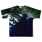 WEAR YOU AREの北海道 北斗市 Tシャツ 両面 All-Over Print T-Shirt :back