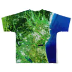 WEAR YOU AREの茨城県 水戸市 Tシャツ 両面 All-Over Print T-Shirt :back