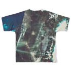WEAR YOU AREの山形県 西村山郡 Tシャツ 両面 All-Over Print T-Shirt :back