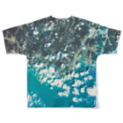 WEAR YOU AREの山口県 宇部市 Tシャツ 両面 All-Over Print T-Shirt :back