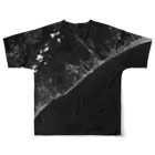 WEAR YOU AREの北海道 白老郡 Tシャツ 両面 All-Over Print T-Shirt :back