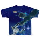 WEAR YOU AREの沖縄県 国頭郡 Tシャツ 両面 フルグラフィックTシャツの背面