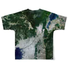 WEAR YOU AREの大阪府 三島郡 Tシャツ 両面 All-Over Print T-Shirt :back
