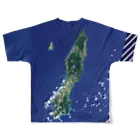 WEAR YOU AREの鹿児島県 熊毛郡 Tシャツ 両面 フルグラフィックTシャツの背面