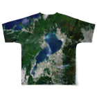 WEAR YOU AREの滋賀県 高島市 Tシャツ 両面 All-Over Print T-Shirt :back