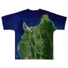 WEAR YOU AREの北海道 稚内市 Tシャツ 両面 フルグラフィックTシャツの背面