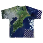 WEAR YOU AREの千葉県 長生郡 Tシャツ 両面 フルグラフィックTシャツの背面